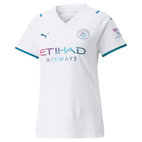 Camiseta Manchester City 2ª Mujer 2021-2022